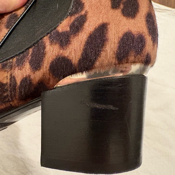 Nine West Leopard Print Ankle Boots - Picture 5 of 6